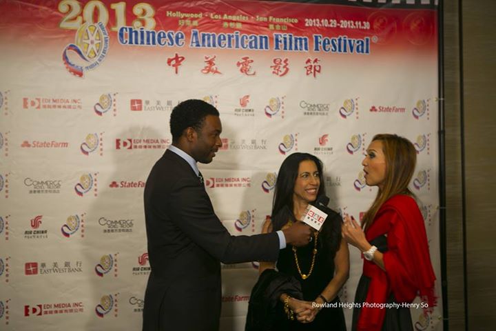 At the Chinese American Film Festival with Anita Gregory