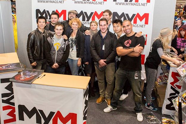 London Comic-con 2014 fall, reunite with SFAF cast & crew