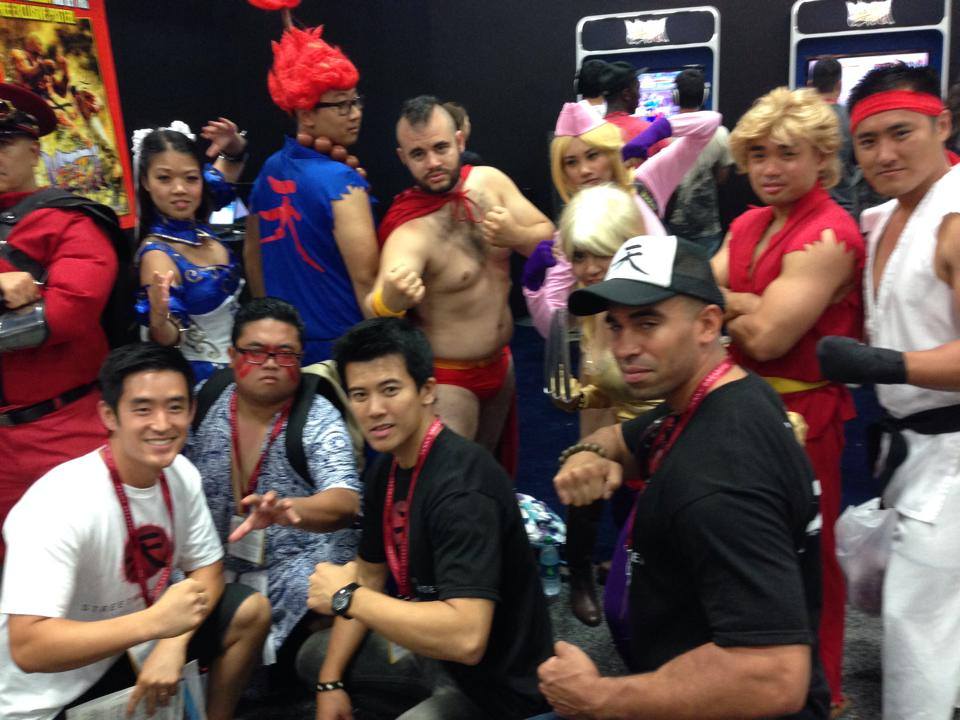 San Diego Comic-con 2014 with Mike Moh, Joey Ansah & world warriors