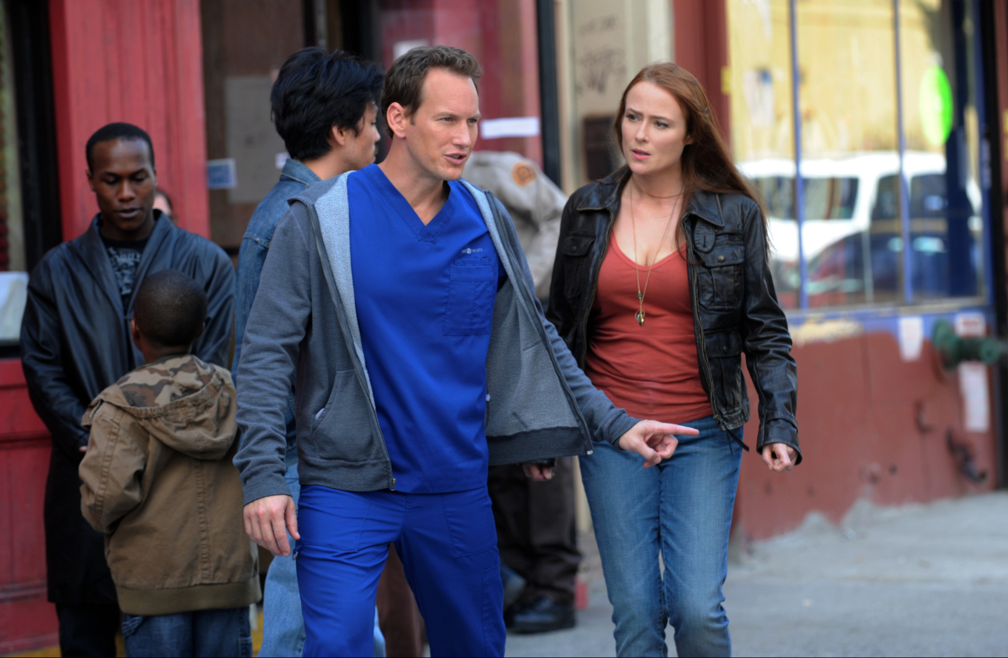 Still of Jennifer Ehle and Patrick Wilson in A Gifted Man (2011)