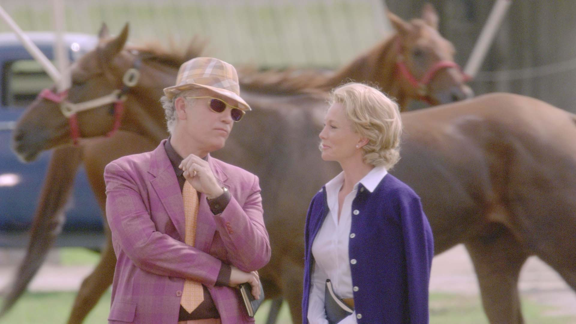 Still of Diane Lane and John Malkovich in Secretariat (2010)