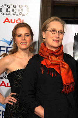 Meryl Streep and Amy Adams at event of Doubt (2008)