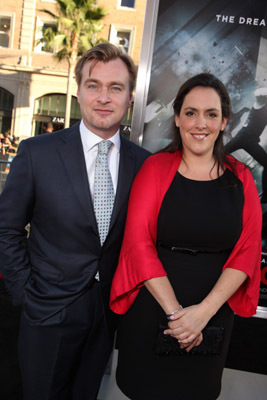 Christopher Nolan at event of Pradzia (2010)