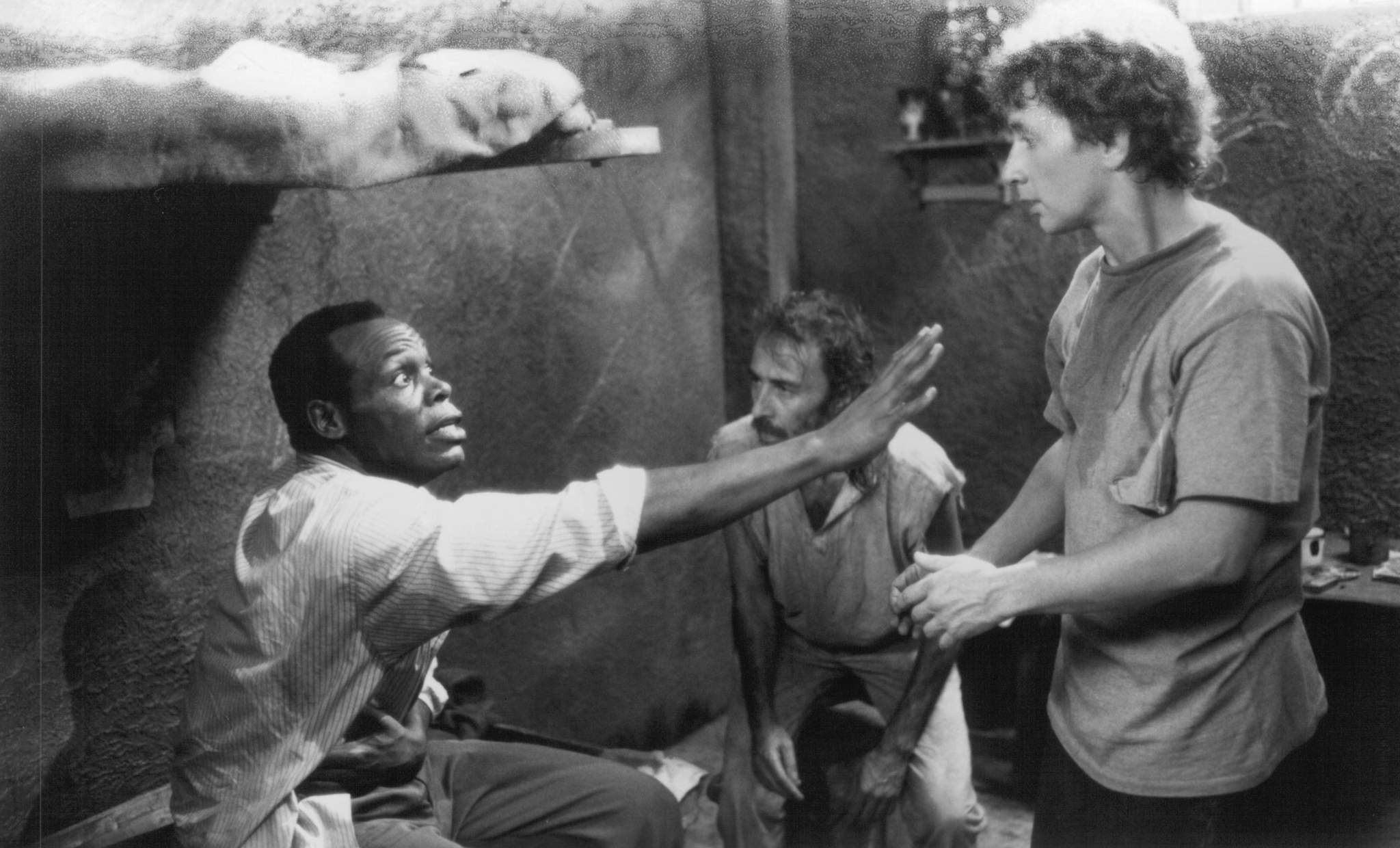 Still of Danny Glover and Martin Short in Pure Luck (1991)