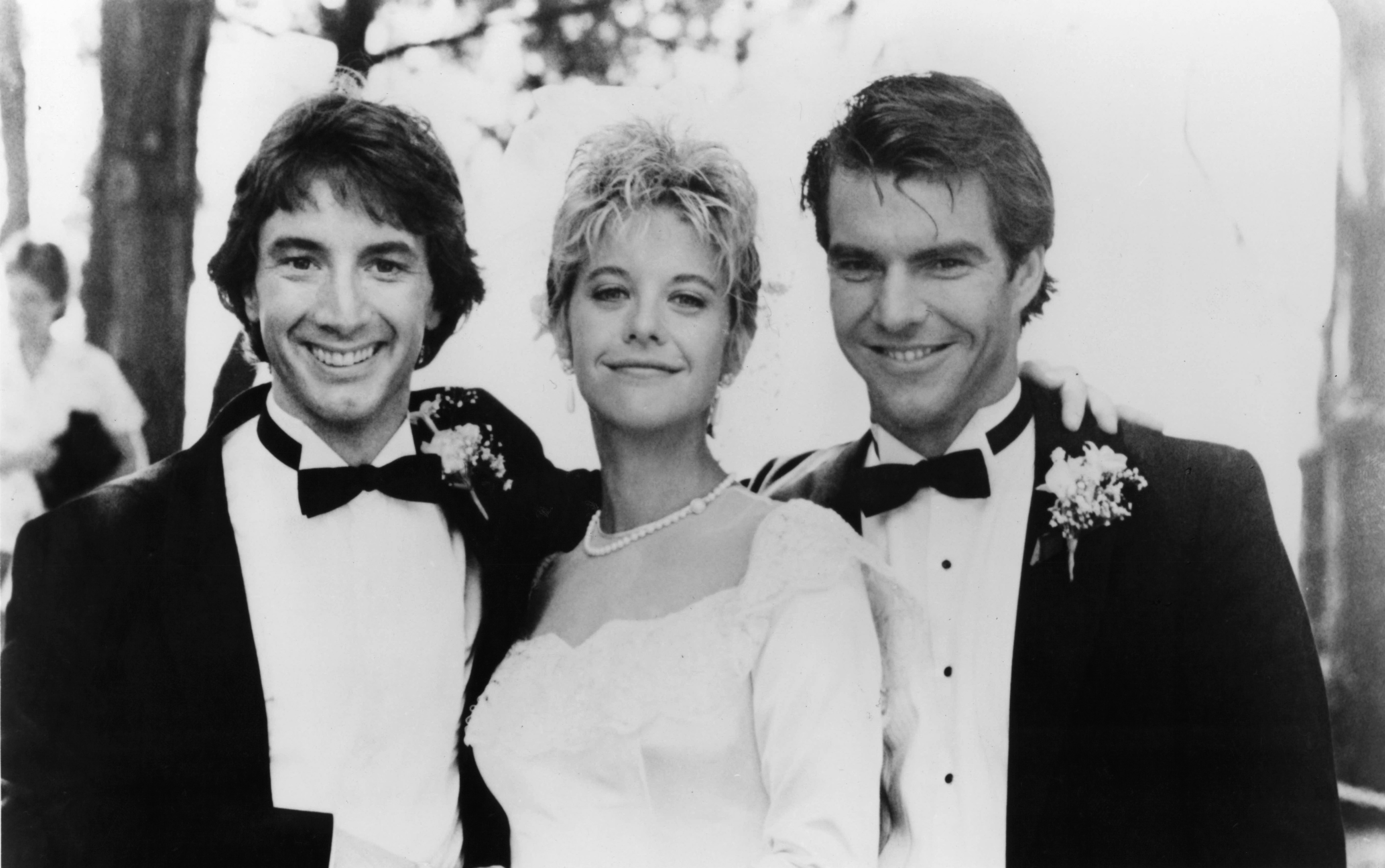 Still of Meg Ryan, Dennis Quaid and Martin Short in Innerspace (1987)