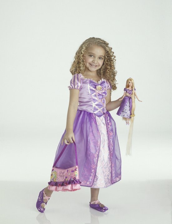 Diana Yorker as Rapunzel for Disney 