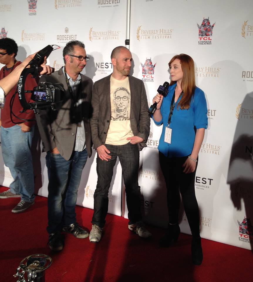 Interviewed at the Beverly Hills Film Festival