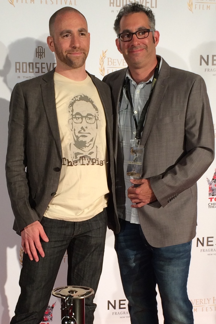 Abe Heisler and Evan Sokol at Beverly Hills Film Festival