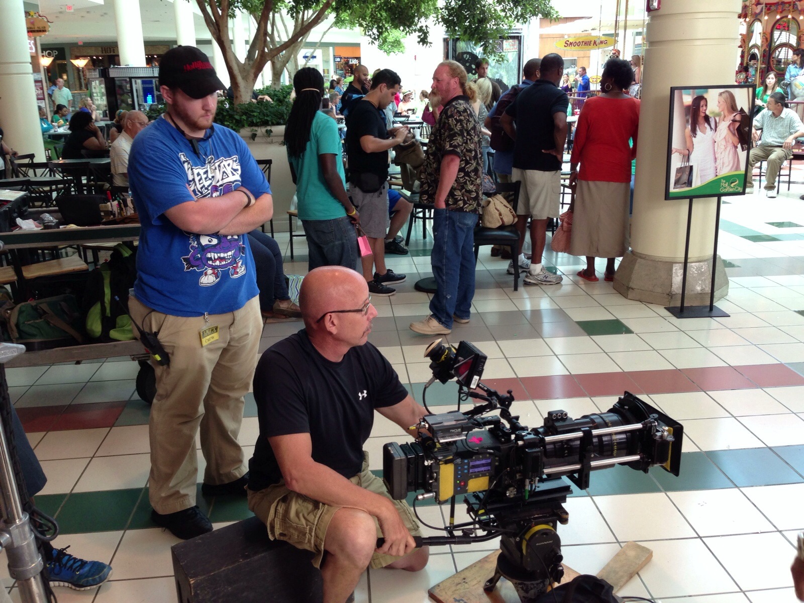 Zack Annesty Working on set as Intern Camera Personal Assistant on set of Left Behind