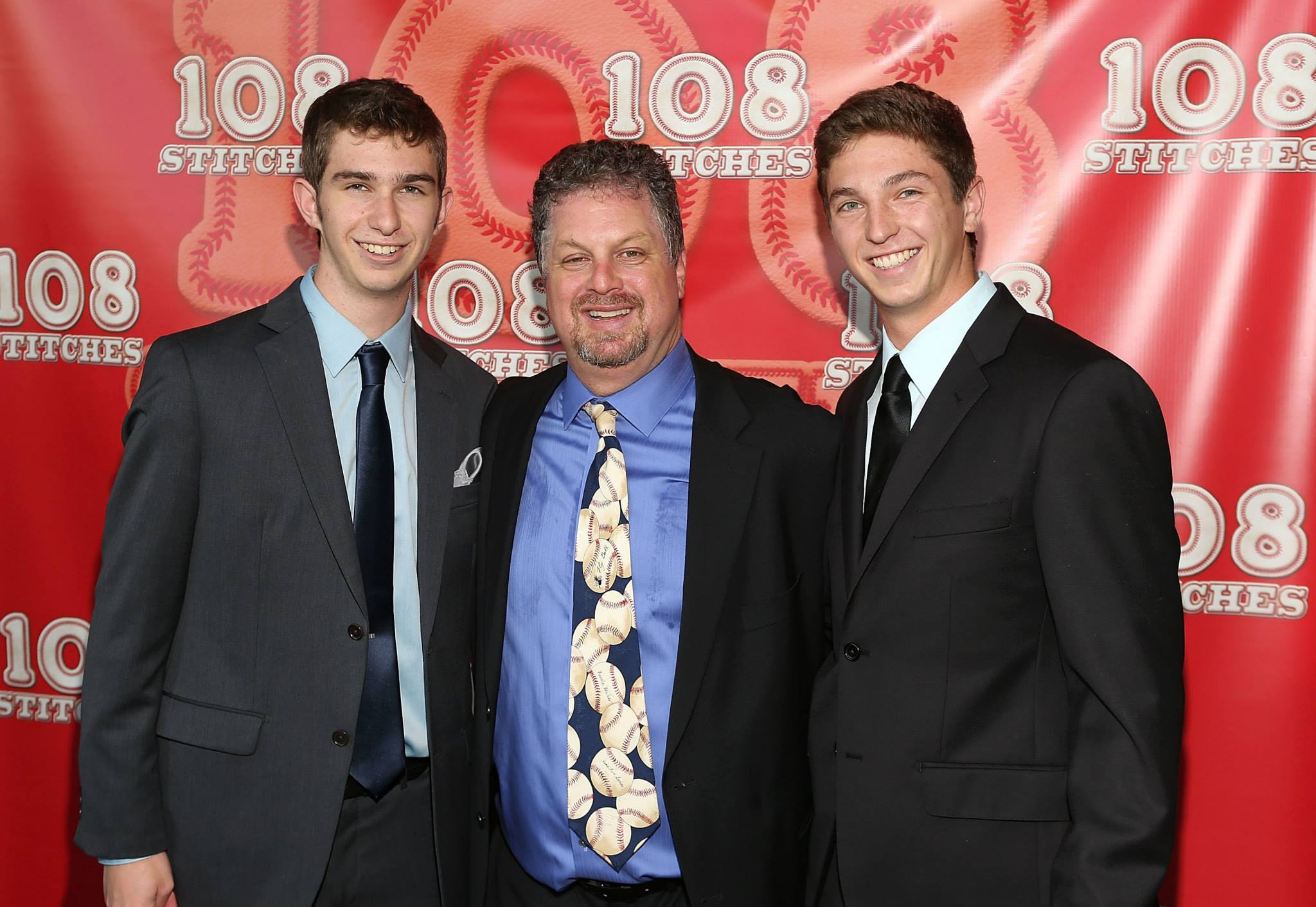 Jake Katofsky, Jeff Katofsky and Casey Katofsky at event of 108 Stitches (2014)