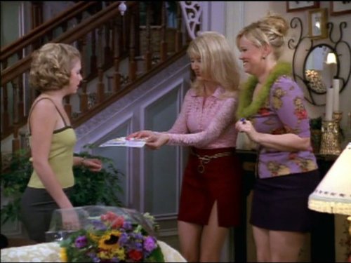 Still of Melissa Joan Hart, Caroline Rhea and Beth Broderick in Sabrina, the Teenage Witch (1996)
