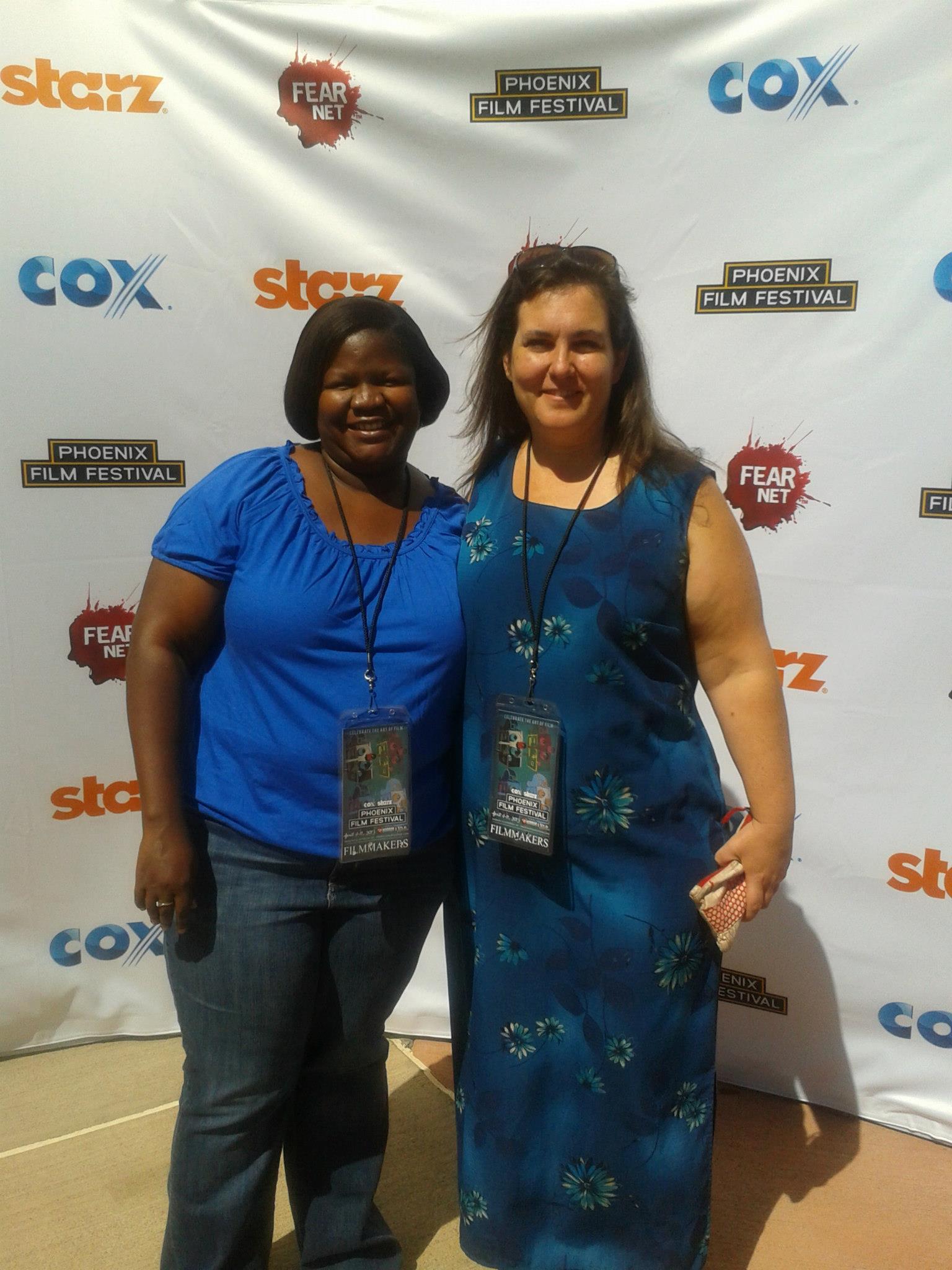 Andrea Magwood and Lee Quarrie at the 2013 Phoenix Film Festival.