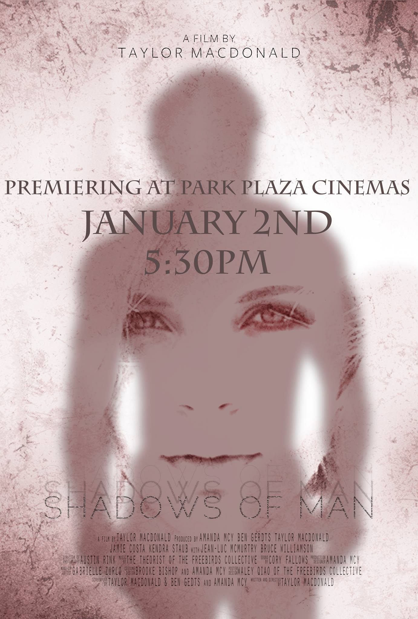 Shadows of Man (short film)premiere poster.
