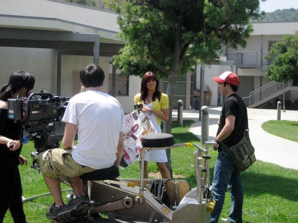 Matt Schartz, Rachele Brooke Smith and Stephen J. Branagan in Attack at Zombie High! (2009)