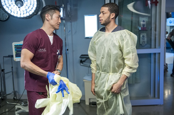 Photo of Brian Tee & Roland Buck III in CHICAGO MED