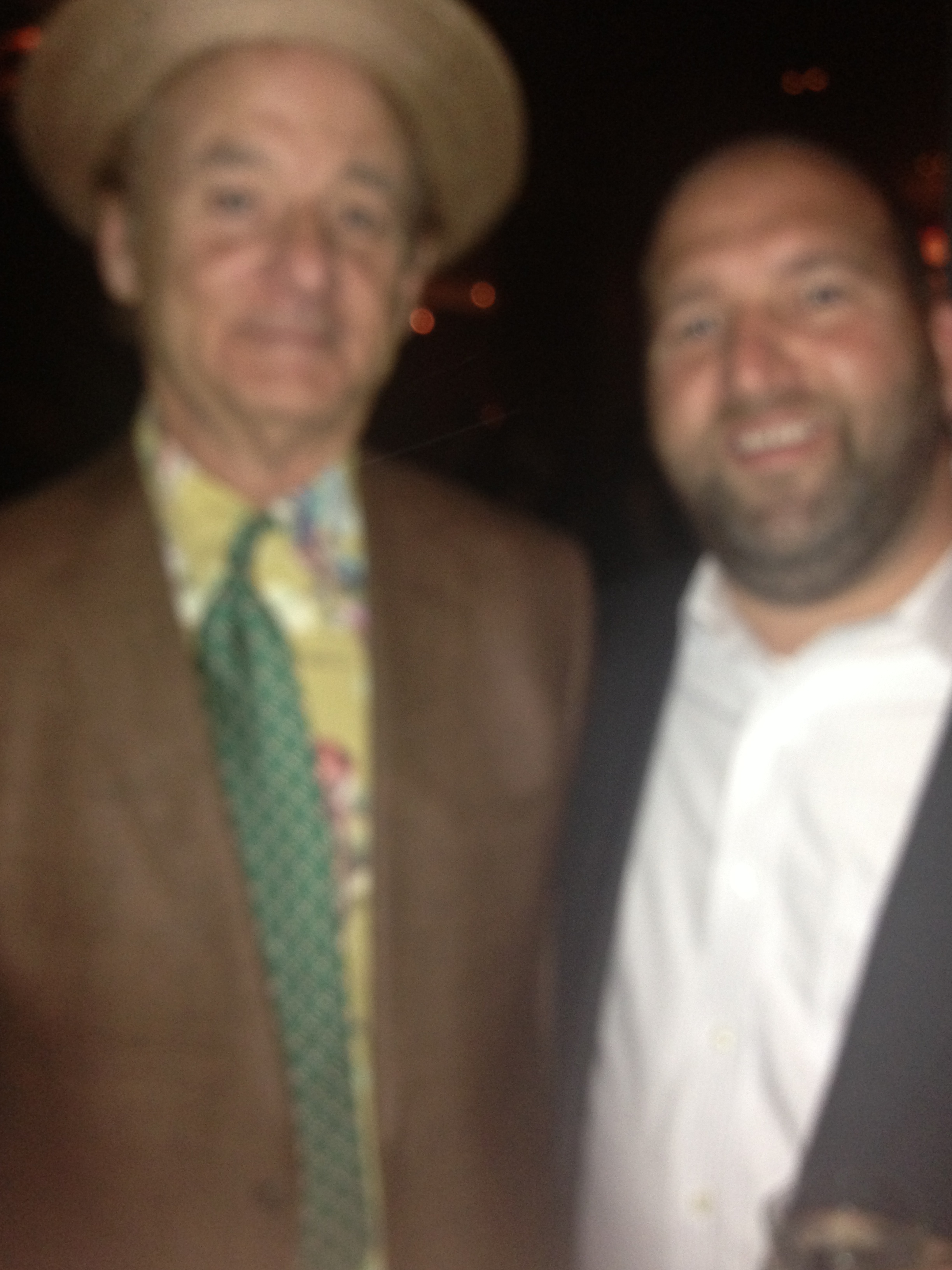 At NY premiere of St. Vincent with Bill Murray.