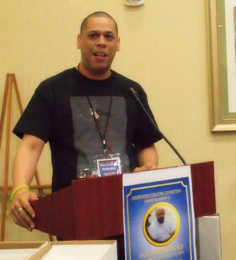 Creator/Director Alex Fernandez speaking at ICC Con