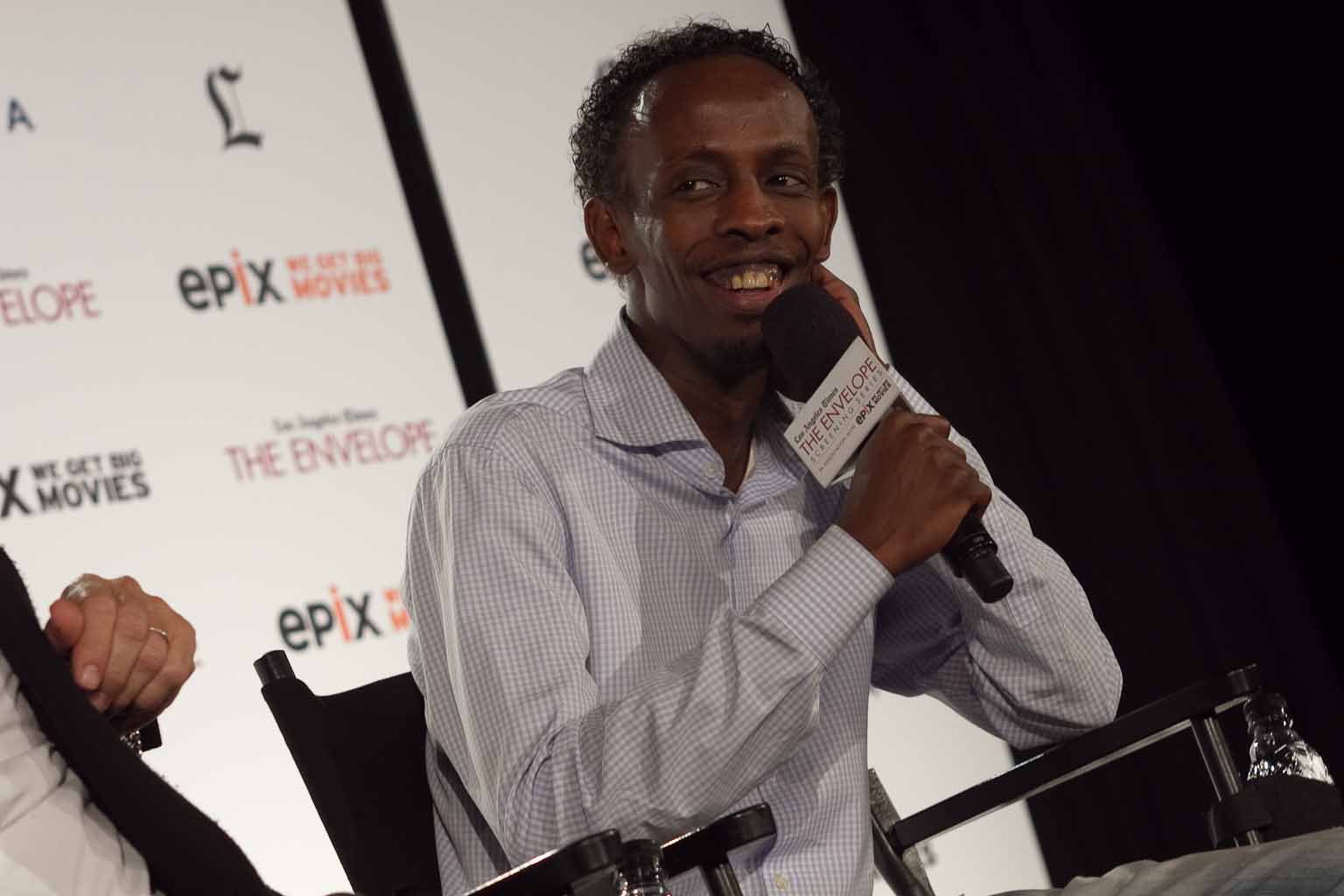Barkhad Abdi at event of Kapitonas Phillips (2013)