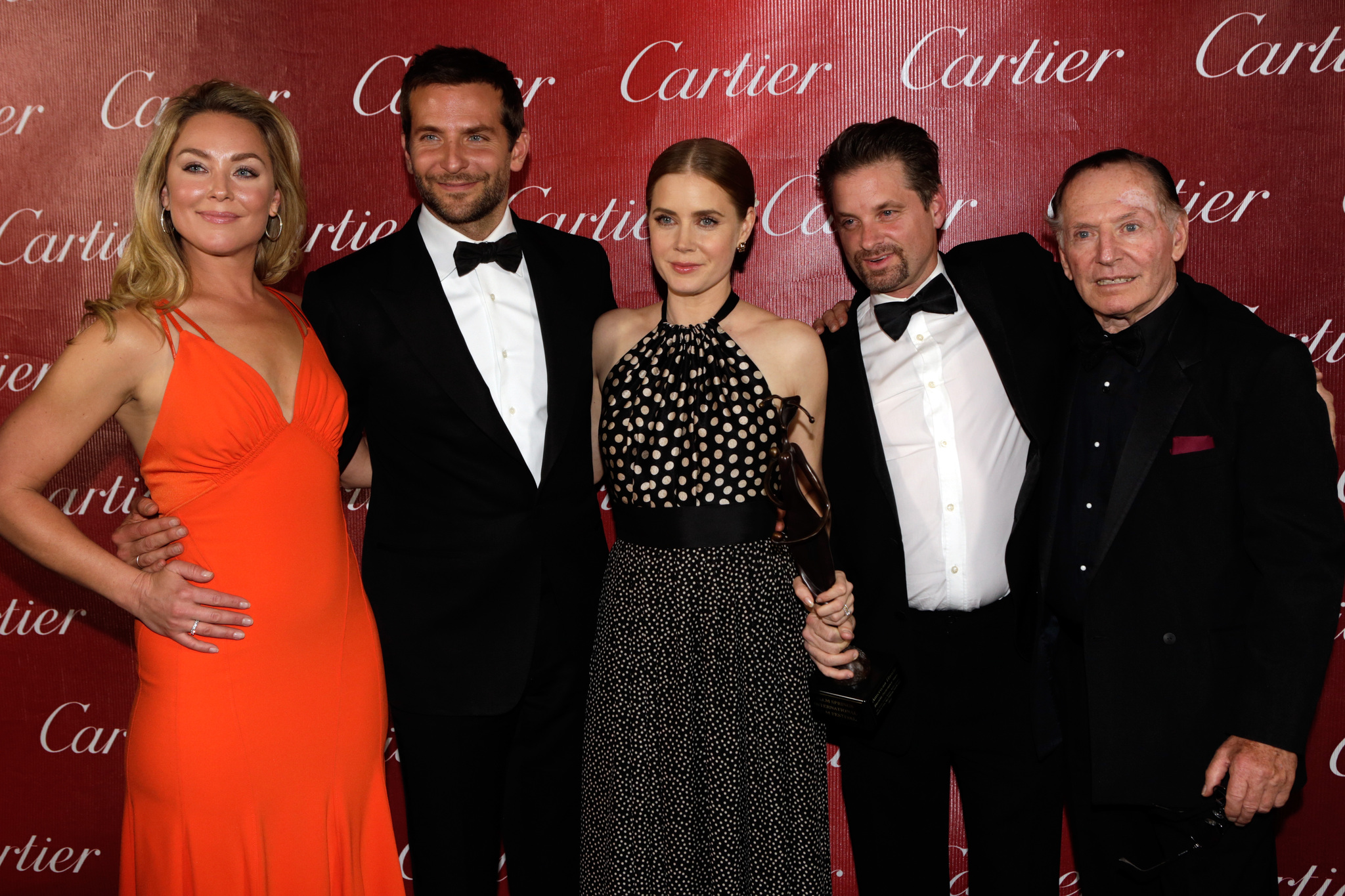 Amy Adams, Bradley Cooper, Paul Herman, Elisabeth Röhm and Shea Whigham