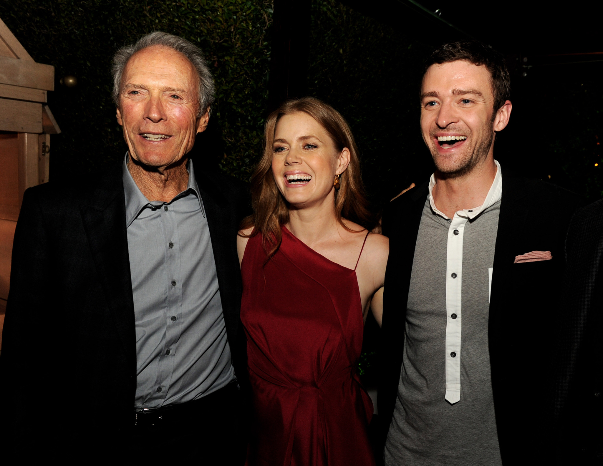 Clint Eastwood, Justin Timberlake and Amy Adams at event of Trouble with the Curve (2012)