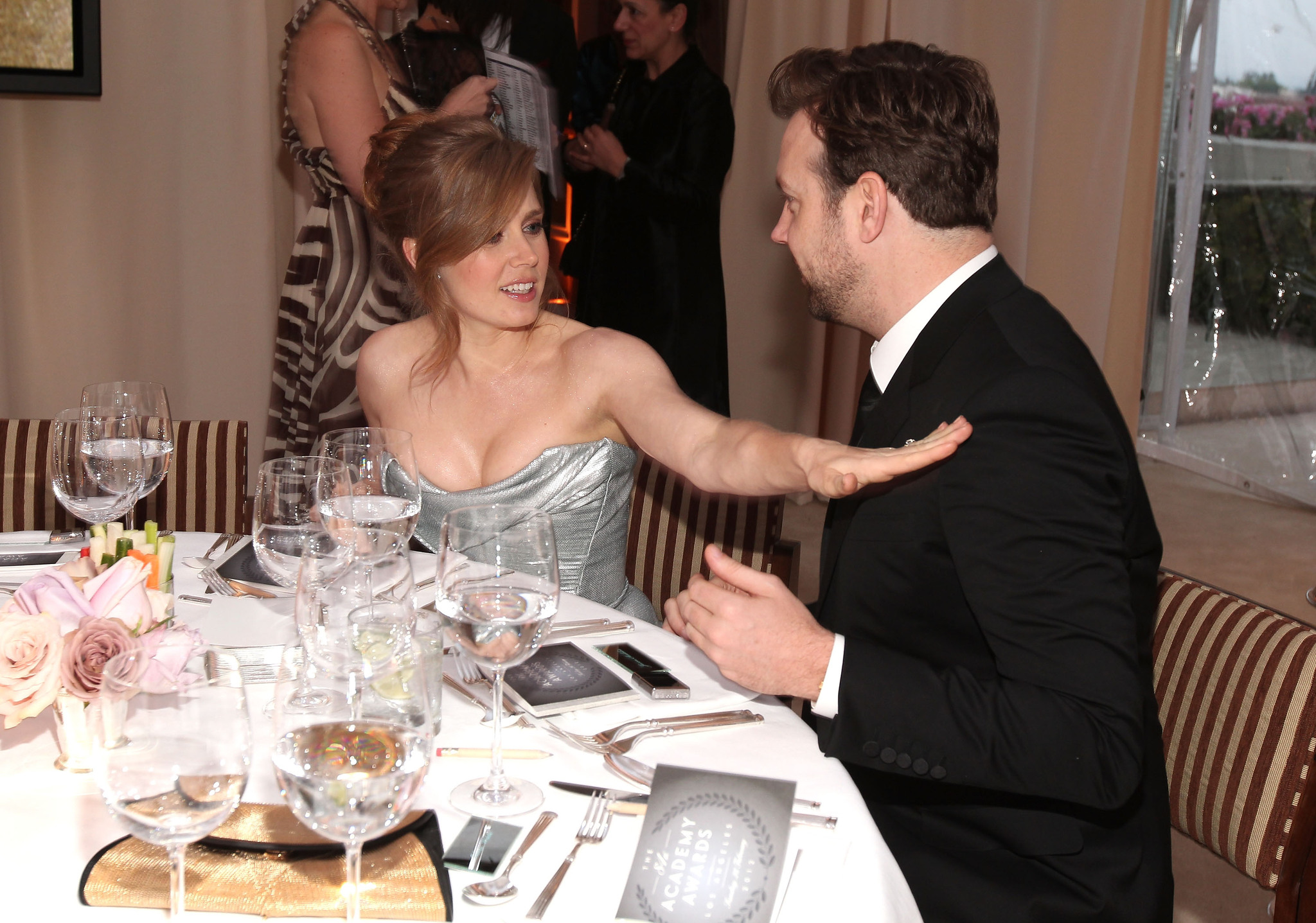 Amy Adams and Jason Sudeikis