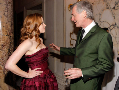 Amy Adams and John Patrick Shanley at event of Doubt (2008)