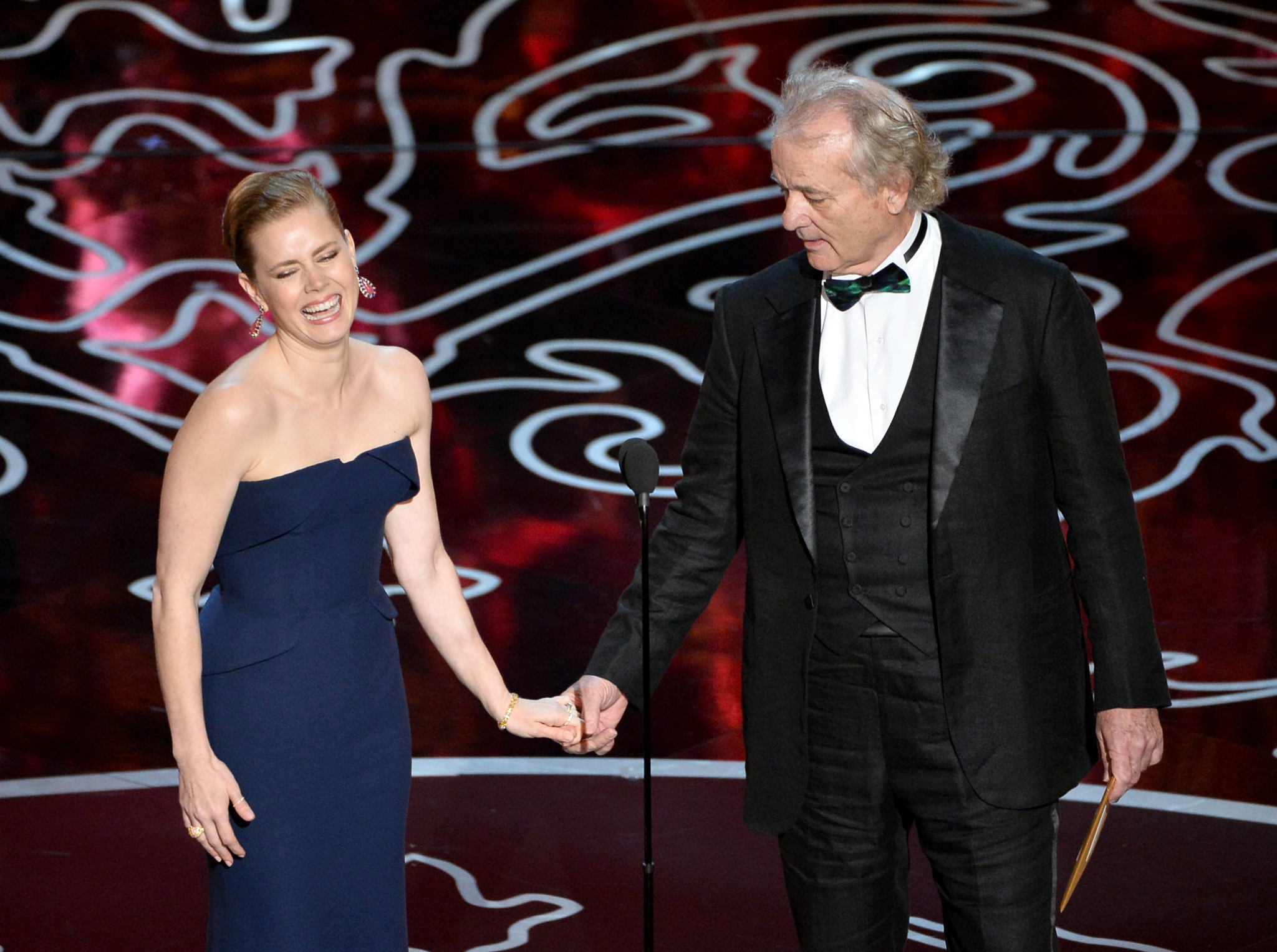 Bill Murray and Amy Adams at event of The Oscars (2014)