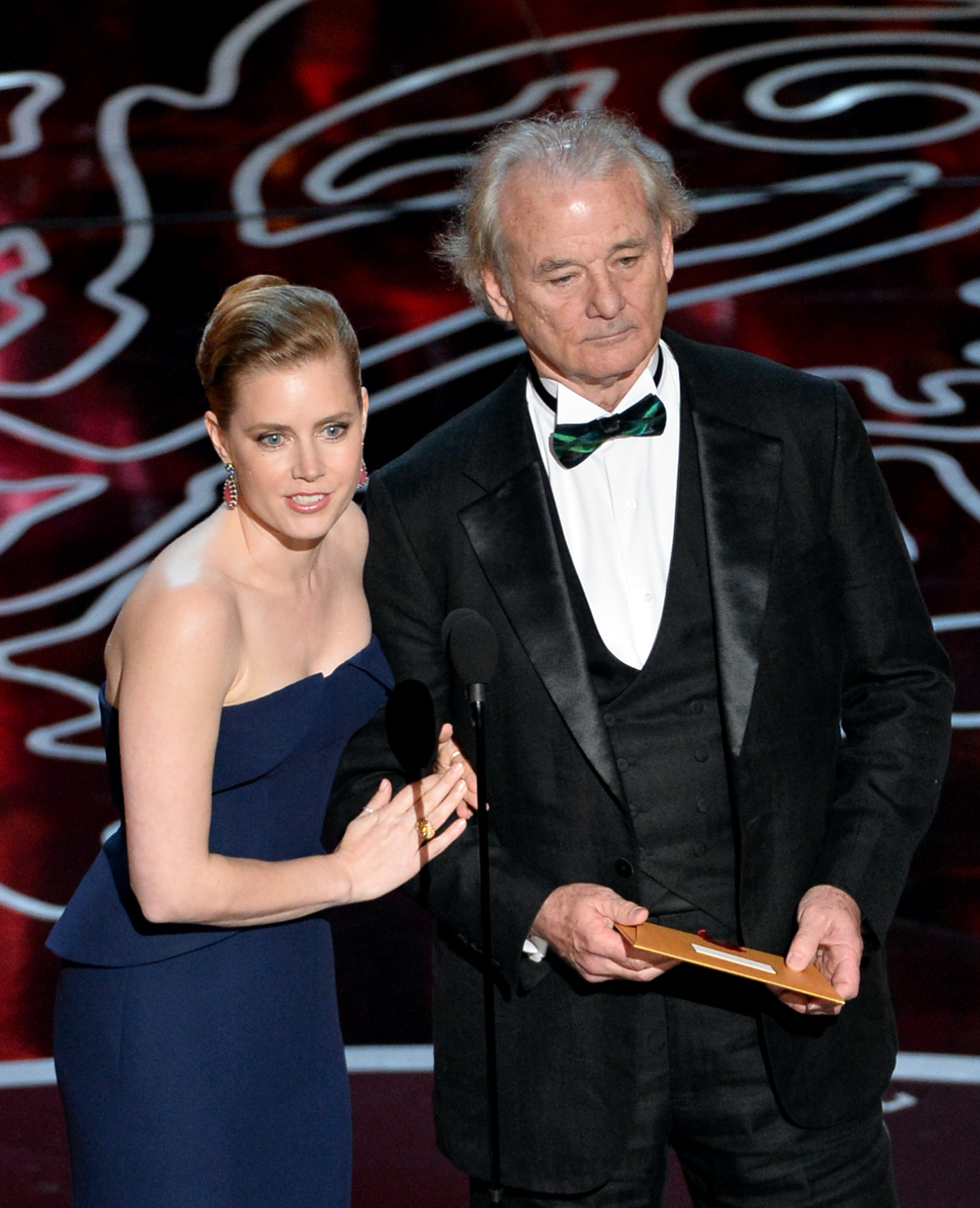 Bill Murray and Amy Adams at event of The Oscars (2014)