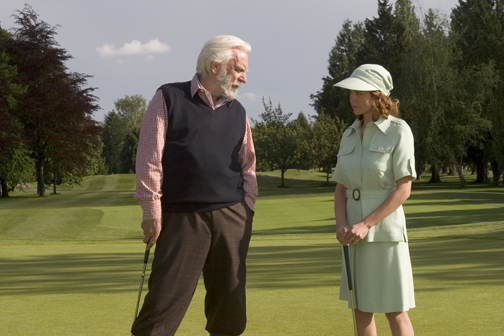 Still of Diane Lane and Donald Sutherland in Fierce People (2005)