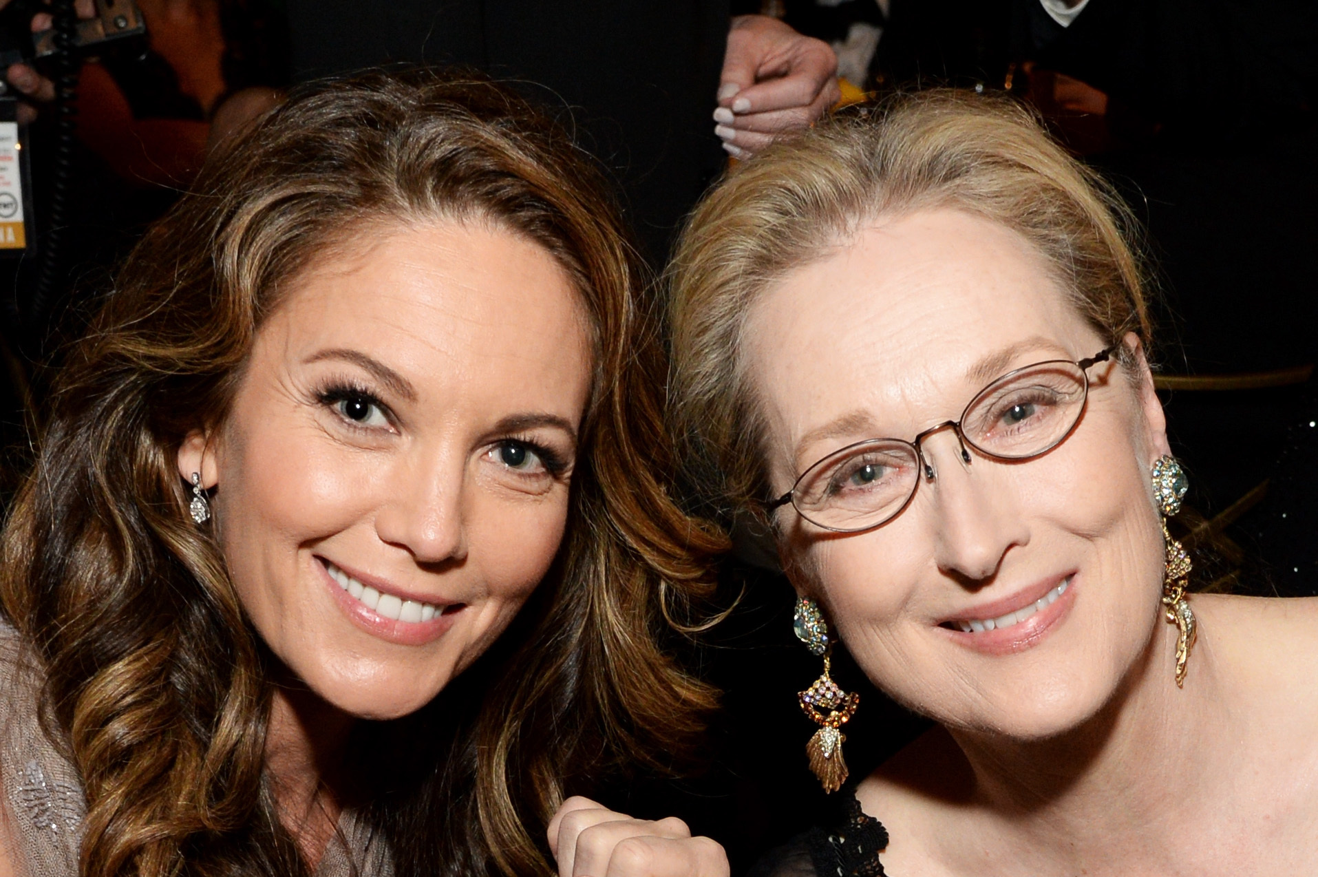 Diane Lane and Meryl Streep