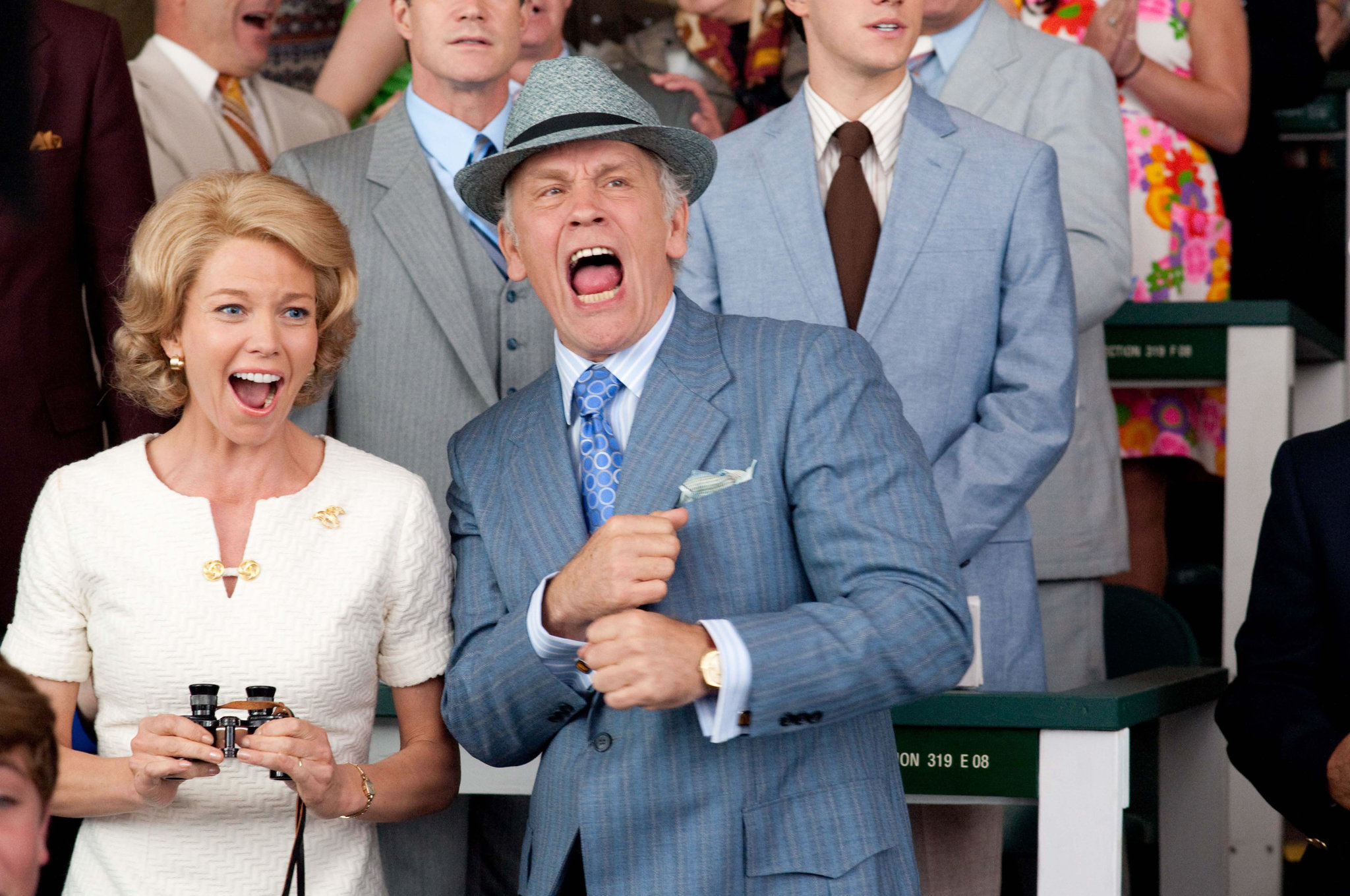 Still of Diane Lane and John Malkovich in Secretariat (2010)