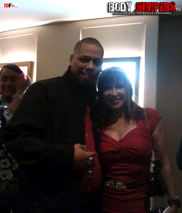 Creator/Director Alex Fernandez and Cynthia Rothrock