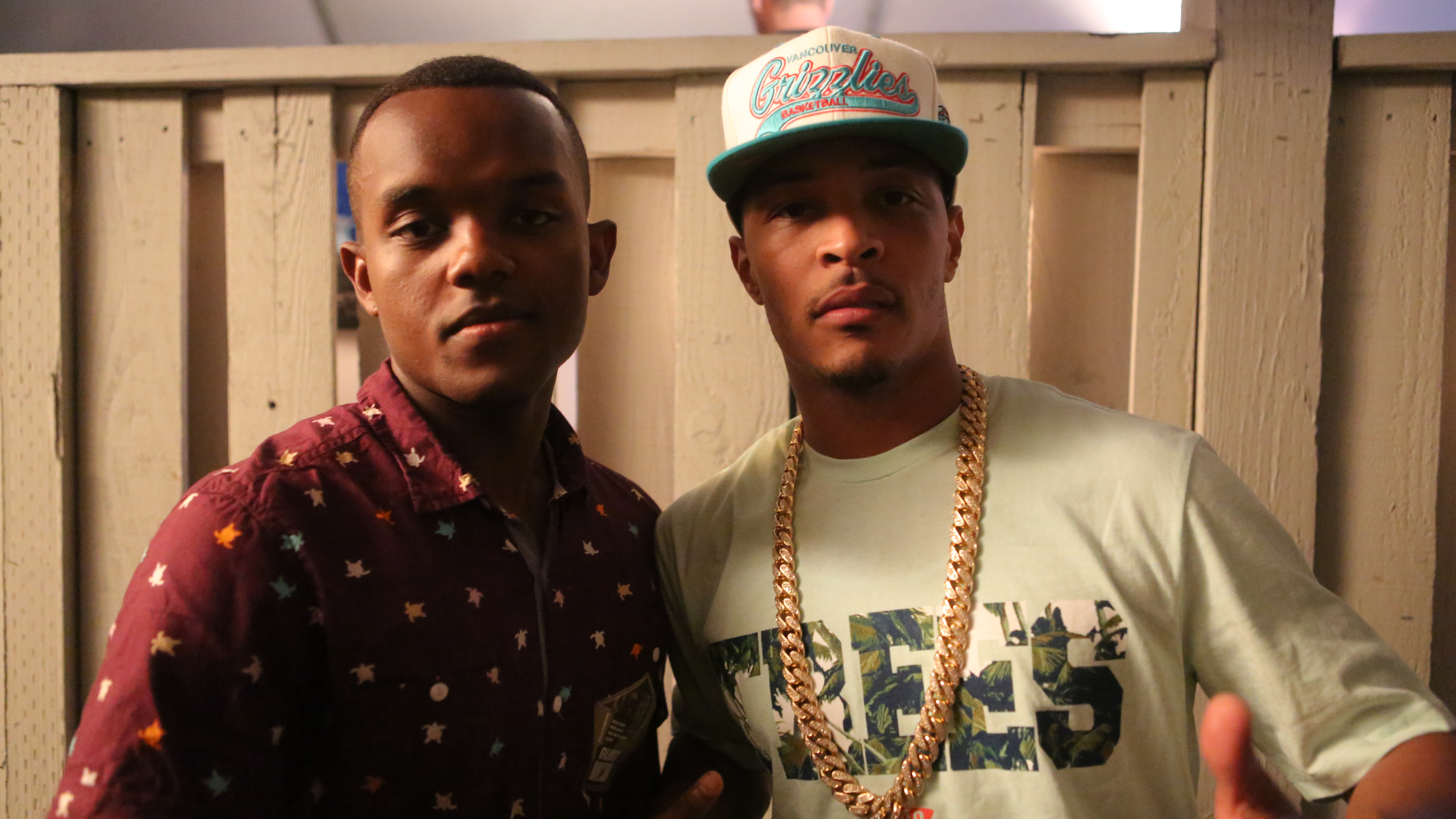 T.I. and I backstage|America's Most Wanted Tour(2013)