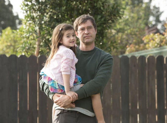 Abby Ryder Fortson stars as Sophie Pearson, the daughter of Mark Duplass in HBO's Togetherness