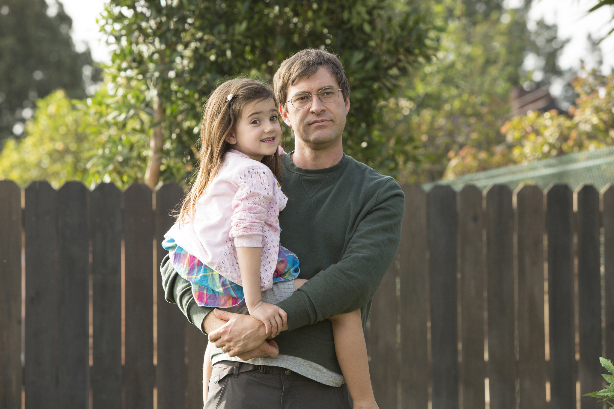 Still of Mark Duplass and Abby Ryder Fortson in Togetherness (2015)