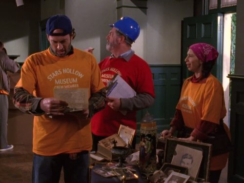 Still of Rose Abdoo, Scott Patterson and Michael Winters in Gilmore Girls (2000)