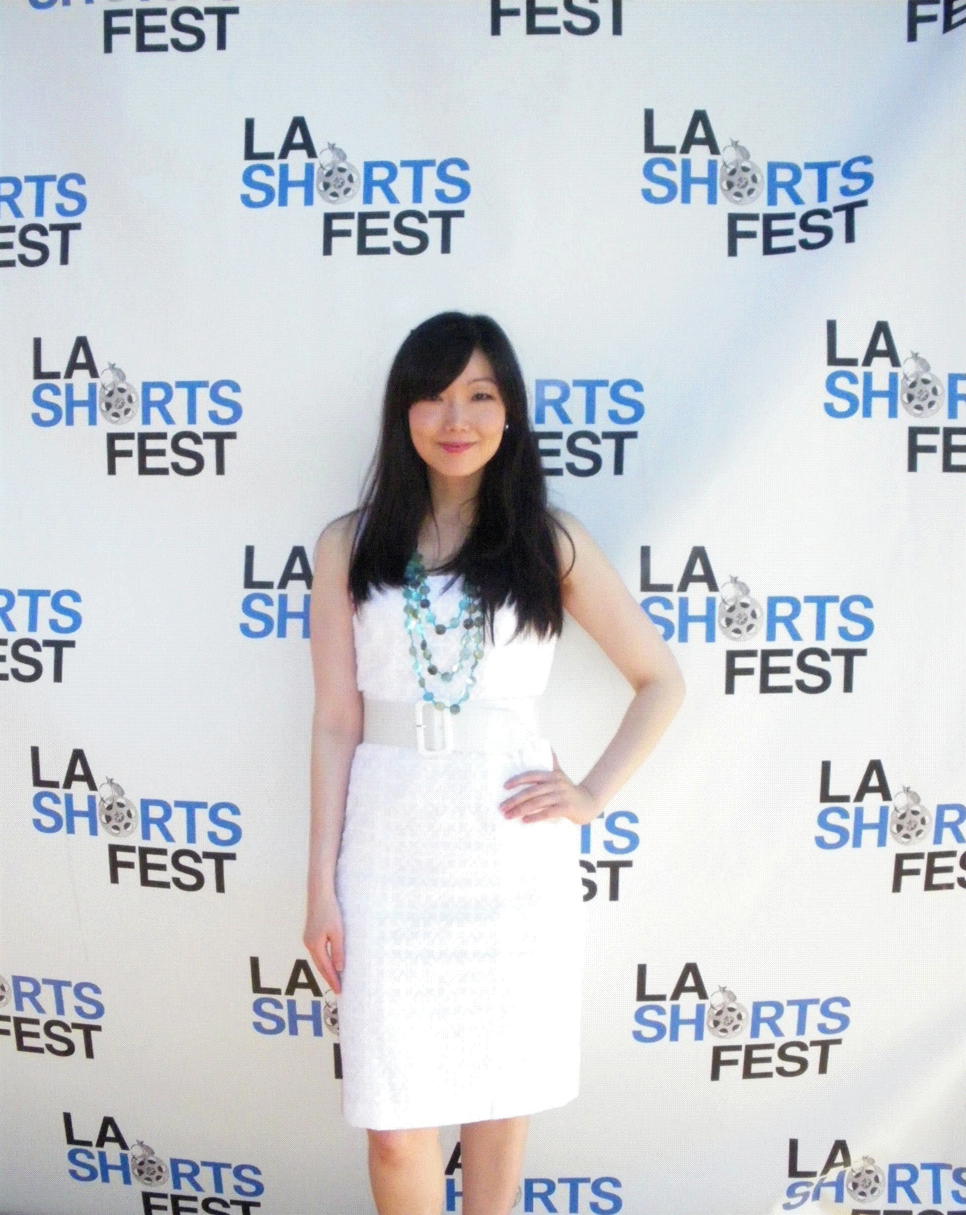 Christina July Kim at the World Premier of 