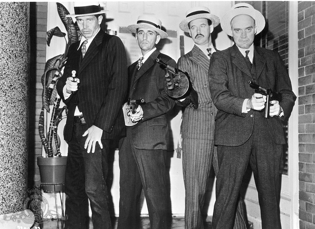 Still of Harry Dean Stanton, Geoffrey Lewis, Warren Oates and John P. Ryan in Dillinger (1973)