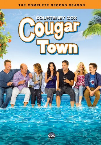 Courteney Cox, Josh Hopkins, Busy Philipps, Dan Byrd, Ian Gomez, Christa Miller and Brian Van Holt in Cougar Town (2009)