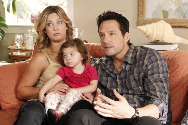 Still of Josh Hopkins and Briga Heelan in Cougar Town (2009)