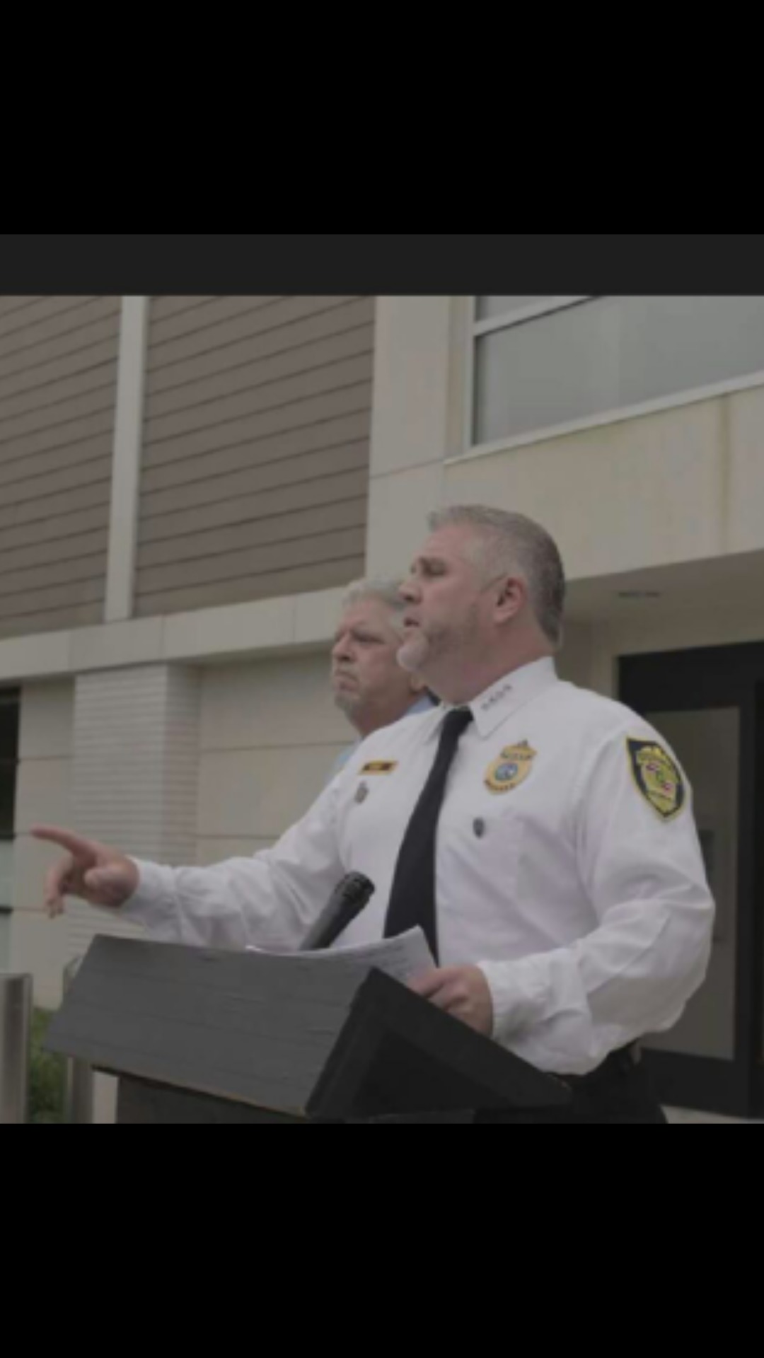 Charles E Thomas Jr as police chief (Heterox)short film