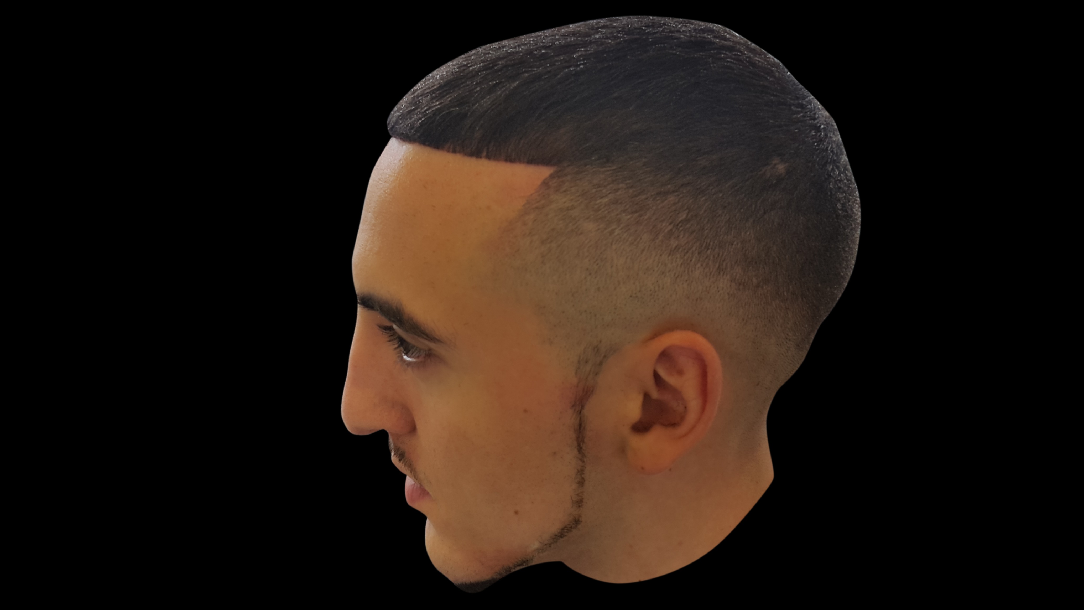 Clean Fade into a level 3 on the top