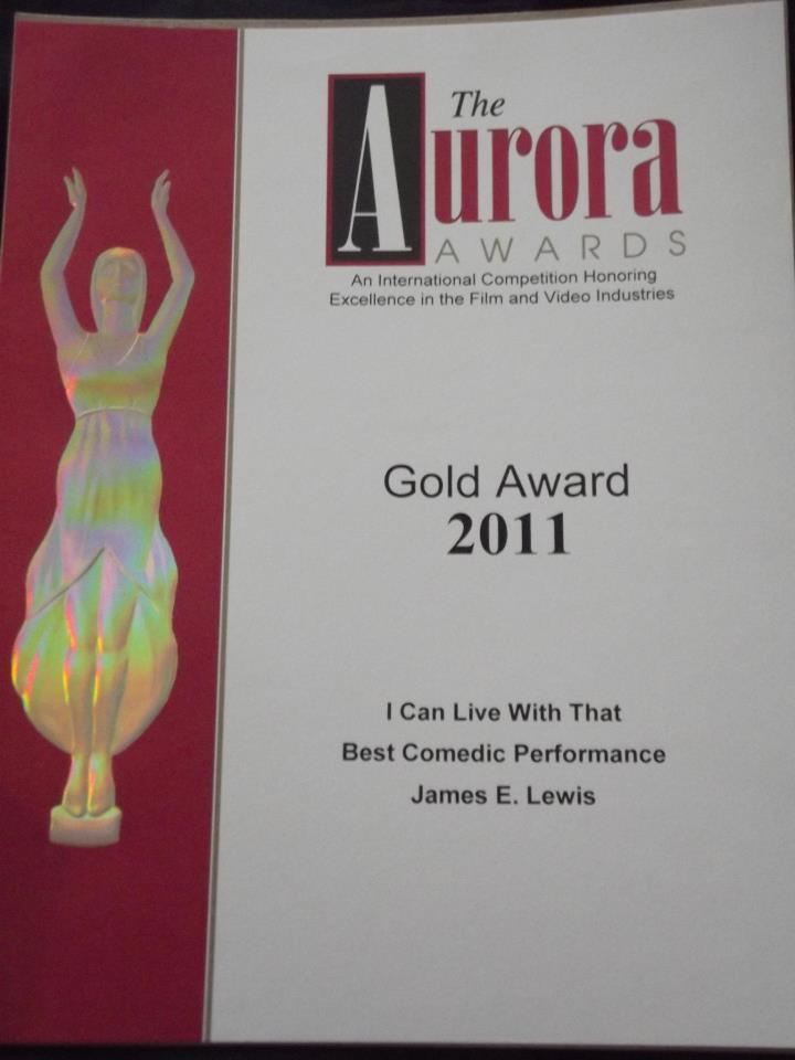 2011 Aurora Award Certificate