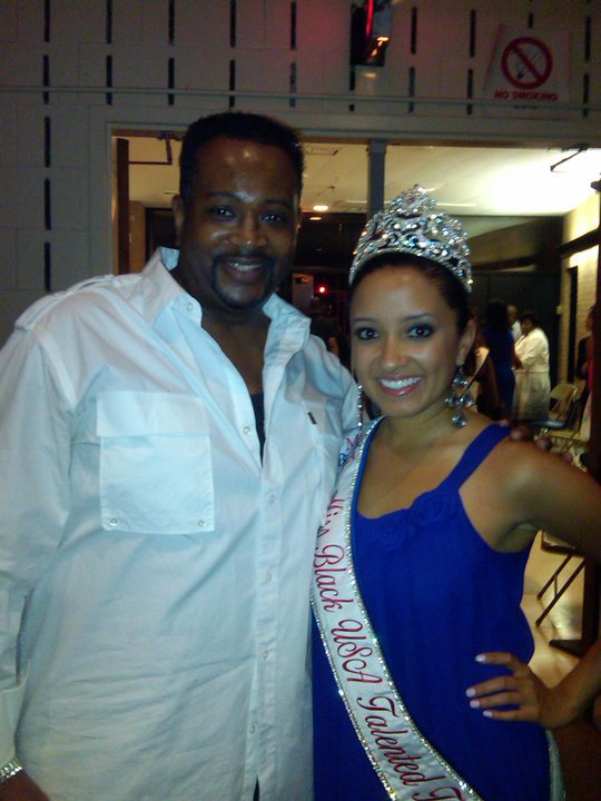 James Lewis and Miss Black USA Teen