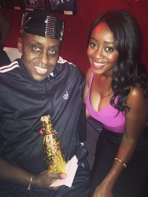 Jessica Obilom and Bill Duke