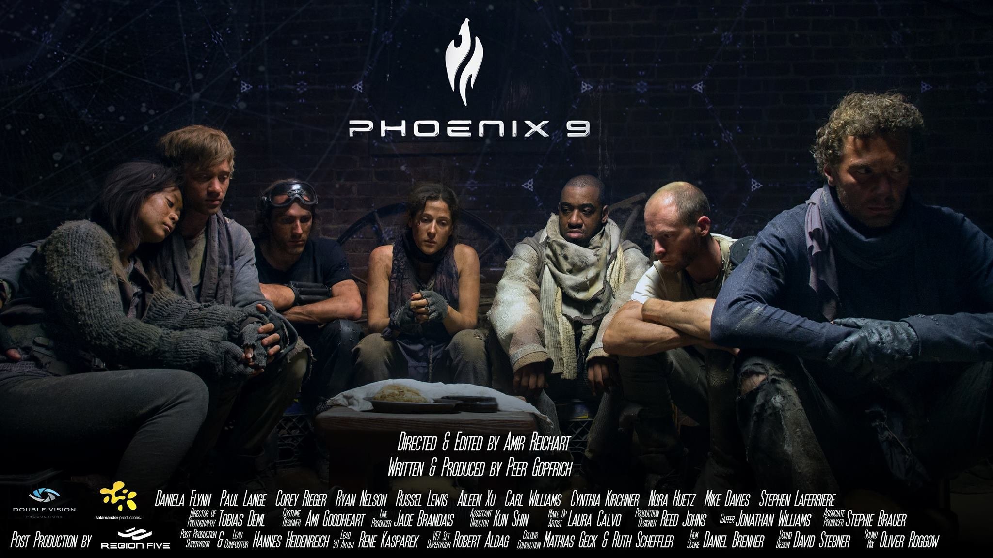 The post-apocalyptic group of survivors in Phoenix 9.