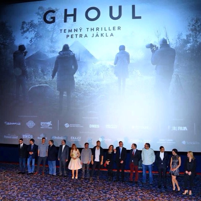 Jennifer Armour at the Ghoul Premiere, Prague