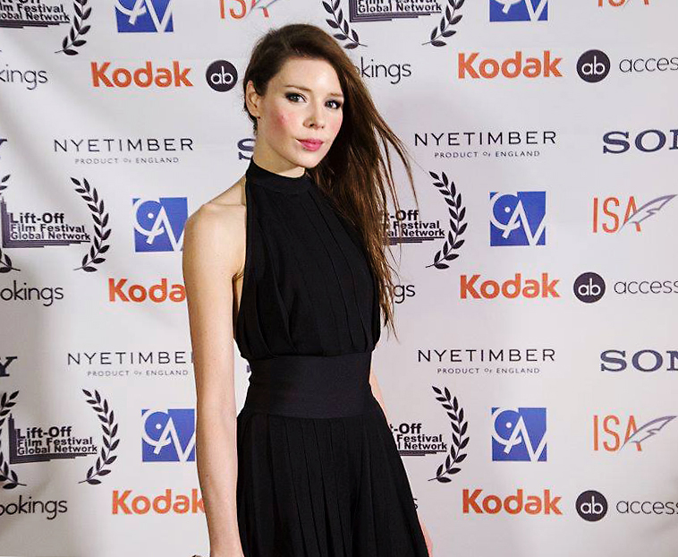 Magdalena McNab at the Lift-Off Film Festval's Season Awards 2015