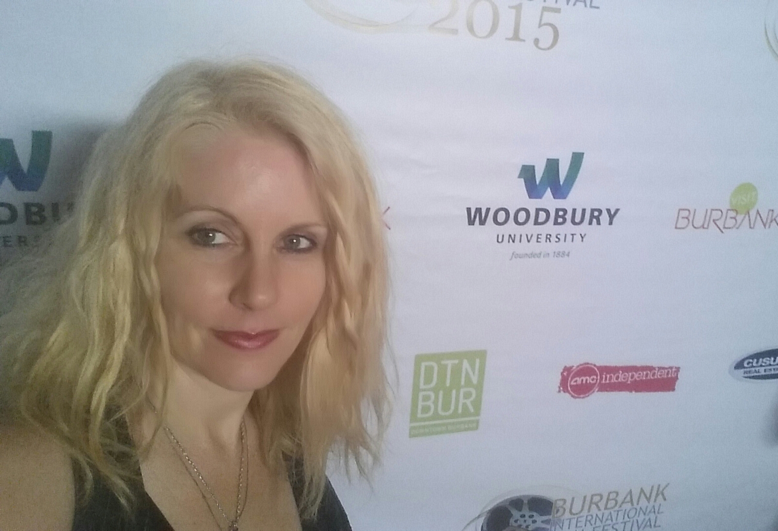 Assistant Director Amy Goodrich at the Sound Stage After party, 'Burbank International Film Festival' September 2015.