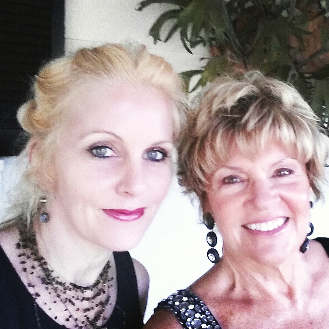 Assistant Director Amy Goodrich and Sandy Wise heading out to the Opening night of the 'Burbank International Film Festival' September 2015.
